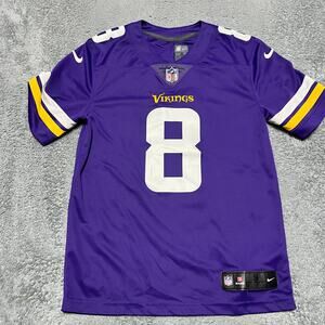 Nike NFL Minnesota Vikings Jersey Mens Small 8 Sam Bradford Purple Football